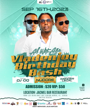 VLADENJOY BIRTHDAY BASH TICKETS